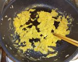 エリンギキャベツソーセージ卵甘辛炒め作り方1写真