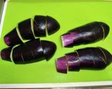 茄子油揚げ白菜舞茸の煮物作り方1写真