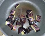 茄子油揚げ白菜舞茸の煮物作り方3写真