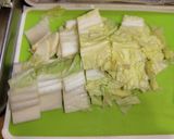 茄子油揚げ白菜舞茸の煮物作り方4写真
