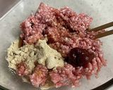 レンジで！白菜とひき肉のピリ辛とろみ煮作り方1写真
