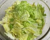レンジで！白菜とひき肉のピリ辛とろみ煮作り方4写真