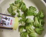 冷凍のブロッコリー焼き・粉チーズかけ簡単作り方3写真