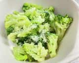 冷凍のブロッコリー焼き・粉チーズかけ簡単作り方4写真