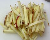 【簡単副菜】キャベツとりんごのサラダ作り方2写真