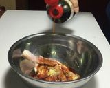 Xmasに骨付きモモ肉のローストチキン♡作り方5写真