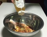 Xmasに骨付きモモ肉のローストチキン♡作り方6写真