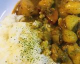 こくまろ●鶏もも肉＆チーズ100gカレー作り方4写真