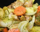 こくまろ●鶏もも肉＆チーズ100gカレー作り方2写真