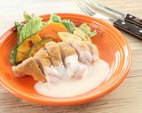 介護食　チキンソテー～ヨーグルトソース～作り方5写真