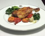 Xmasに骨付きモモ肉のローストチキン♡作り方18写真