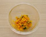 介護食　かぼちゃとレーズンのサラダ作り方5写真