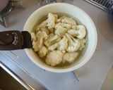 カリフラワーとえびの中華炒め作り方1写真