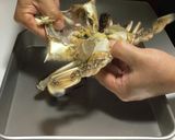 Xmasに渡り蟹のトマトクリームパスタ♡作り方2写真