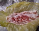 バラ肉でロールキャベツ作り方3写真