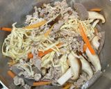 切り干し大根と豚肉の炒り煮♪作り方3写真