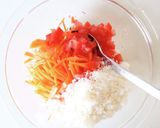 カレーに添えて【キャロットサンボル】作り方3写真