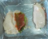 鶏肉の梅じそフライ作り方4写真