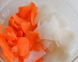 腸活◎大根とにんじんの塩麹レモンマリネ作り方1写真