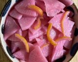 赤大根の柚子大根作り方7写真