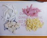 おもちピザトースト！作り方1写真