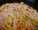 コクうまピリ辛♪豆腐と野菜のオイマヨ炒め作り方5写真