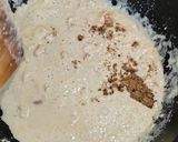 ポルチーニ風味の生ハムチーズスパゲティ作り方9写真