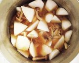 和食✿鶏むね肉と 大根 しめじの 味噌煮作り方4写真