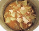 和食✿鶏むね肉と 大根 しめじの 味噌煮作り方7写真