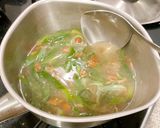 なめこと塩麹のうまみ味噌汁作り方3写真