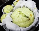 ブロッコリーと南瓜の蒸しパン作り方8写真