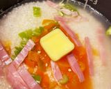 完熟柿の優しい洋風炊き込みご飯♪作り方5写真