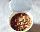 謎肉まみれヌードル　チーズとろ〜美味しく作り方4写真