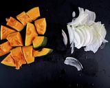 アーモンドのかぼちゃサラダ 〜チーズ味〜作り方1写真