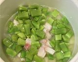 離乳食じゃがいもとモロッコインゲン煮物作り方3写真