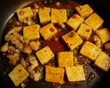 豆腐の甘~い辛~い照り焼き丼作り方4写真