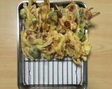 超簡単☆ブロッコリーかき揚げ♪♪作り方3写真