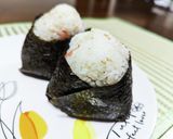 バターが香るカニカマ★パリおにぎり作り方5写真