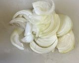 パンチェッタと玉ねぎとトマトのパスタ作り方2写真