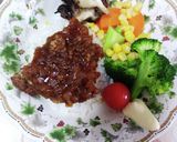 ONEパンBIG斬新な肉々ハンバーグ!!作り方7写真