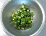 オクラのゴマ味噌和え作り方1写真