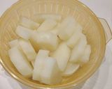 大根しみしみモツ煮込み作り方2写真