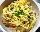 肉じゃがリメイク。簡単美味チーズドリア作り方1写真