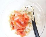チーズ＋で【スモークサーモンポテサラ】作り方6写真
