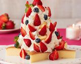 いちごのホワイトツリーケーキ【4号】作り方11写真