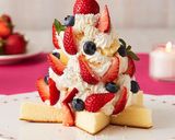 いちごのホワイトツリーケーキ【５号】作り方14写真
