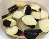 豚と茄子のおろしポン酢炒め作り方1写真