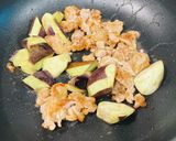 豚と茄子のおろしポン酢炒め作り方5写真