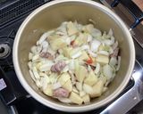 【大崎市】米粉のクリームシチュー【給食】作り方4写真