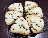 生クリーム入りチョコスコーン作り方10写真